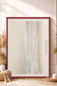 HOMEPACK Ahşap Çerçeveli Tablo Çerçeveli Poster Sanatsal Modern Duvar Dekoru BEK-8336