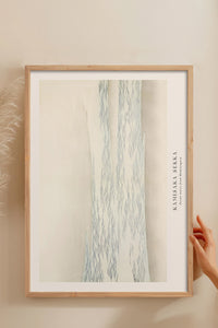 HOMEPACK Ahşap Çerçeveli Tablo Çerçeveli Poster Sanatsal Modern Duvar Dekoru BEK-8336