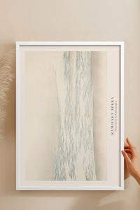 HOMEPACK Ahşap Çerçeveli Tablo Çerçeveli Poster Sanatsal Modern Duvar Dekoru BEK-8336