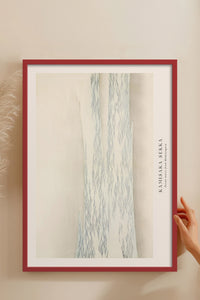 HOMEPACK Ahşap Çerçeveli Tablo Çerçeveli Poster Sanatsal Modern Duvar Dekoru BEK-8336
