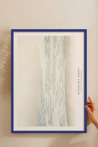 HOMEPACK Ahşap Çerçeveli Tablo Çerçeveli Poster Sanatsal Modern Duvar Dekoru BEK-8336