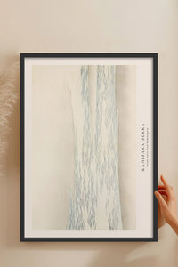 HOMEPACK Ahşap Çerçeveli Tablo Çerçeveli Poster Sanatsal Modern Duvar Dekoru BEK-8336