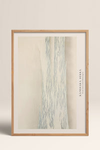 HOMEPACK Ahşap Çerçeveli Tablo Çerçeveli Poster Sanatsal Modern Duvar Dekoru BEK-8336