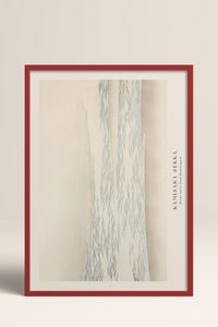HOMEPACK Ahşap Çerçeveli Tablo Çerçeveli Poster Sanatsal Modern Duvar Dekoru BEK-8336
