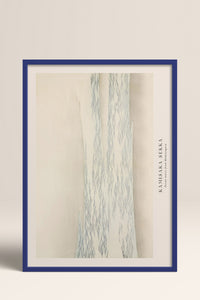 HOMEPACK Ahşap Çerçeveli Tablo Çerçeveli Poster Sanatsal Modern Duvar Dekoru BEK-8336