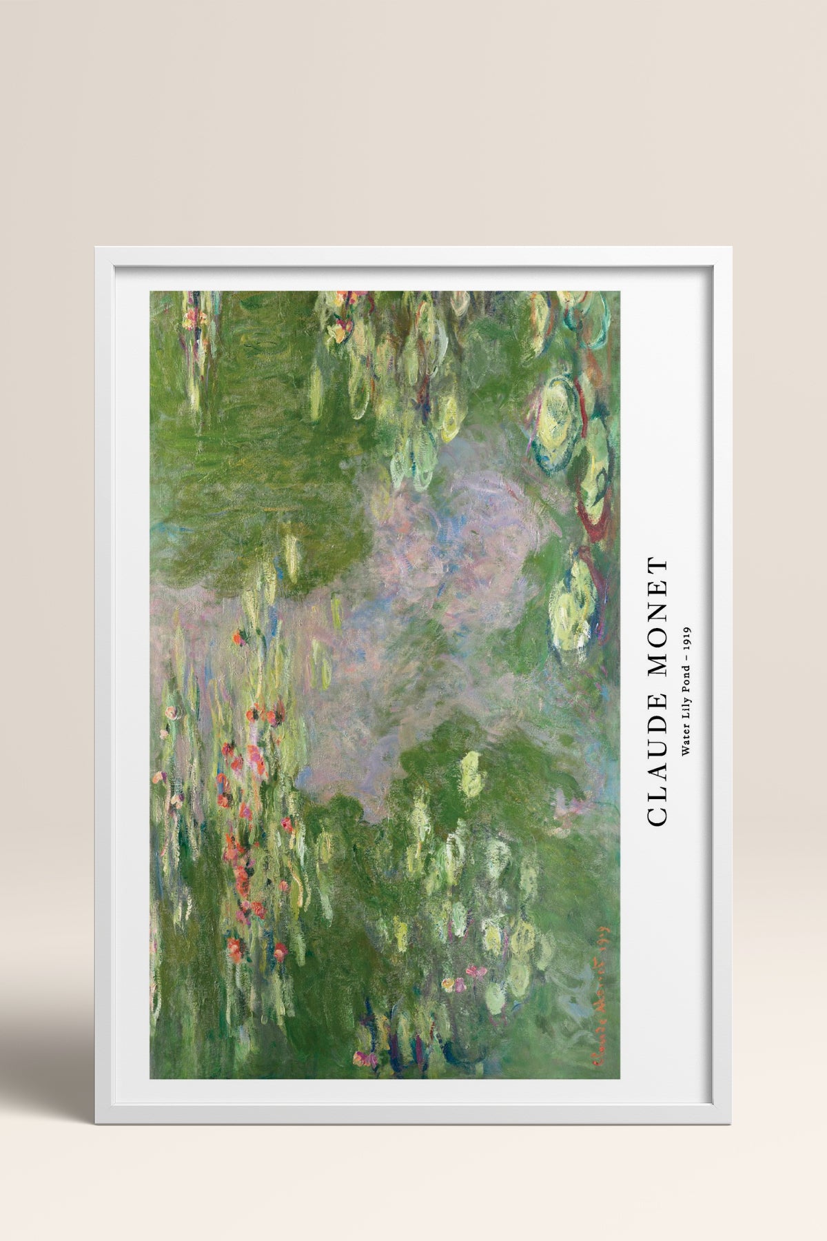 HOMEPACK Ahşap Çerçeveli Tablo Çerçeveli Poster Sanatsal Modern Duvar Dekoru BEK-8337