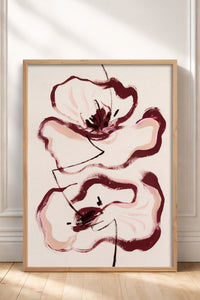 HOMEPACK Ahşap Çerçeveli Tablo Çerçeveli Poster Sanatsal Modern Duvar Dekoru BEK-8338
