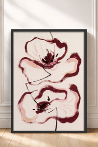 HOMEPACK Ahşap Çerçeveli Tablo Çerçeveli Poster Sanatsal Modern Duvar Dekoru BEK-8338