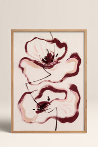 HOMEPACK Ahşap Çerçeveli Tablo Çerçeveli Poster Sanatsal Modern Duvar Dekoru BEK-8338