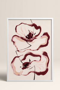HOMEPACK Ahşap Çerçeveli Tablo Çerçeveli Poster Sanatsal Modern Duvar Dekoru BEK-8338