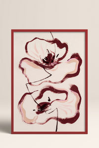 HOMEPACK Ahşap Çerçeveli Tablo Çerçeveli Poster Sanatsal Modern Duvar Dekoru BEK-8338