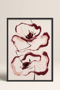 HOMEPACK Ahşap Çerçeveli Tablo Çerçeveli Poster Sanatsal Modern Duvar Dekoru BEK-8338