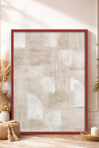 HOMEPACK Ahşap Çerçeveli Tablo Çerçeveli Poster Sanatsal Modern Duvar Dekoru BEK-8339