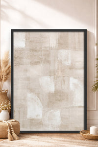 HOMEPACK Ahşap Çerçeveli Tablo Çerçeveli Poster Sanatsal Modern Duvar Dekoru BEK-8339