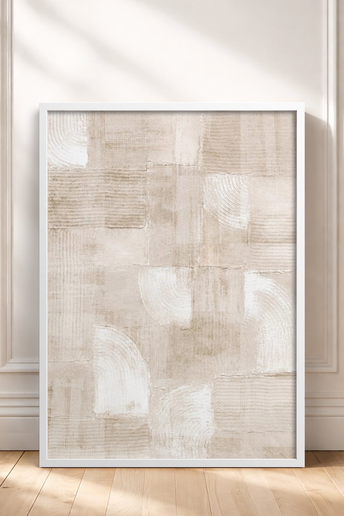 HOMEPACK Ahşap Çerçeveli Tablo Çerçeveli Poster Sanatsal Modern Duvar Dekoru BEK-8339
