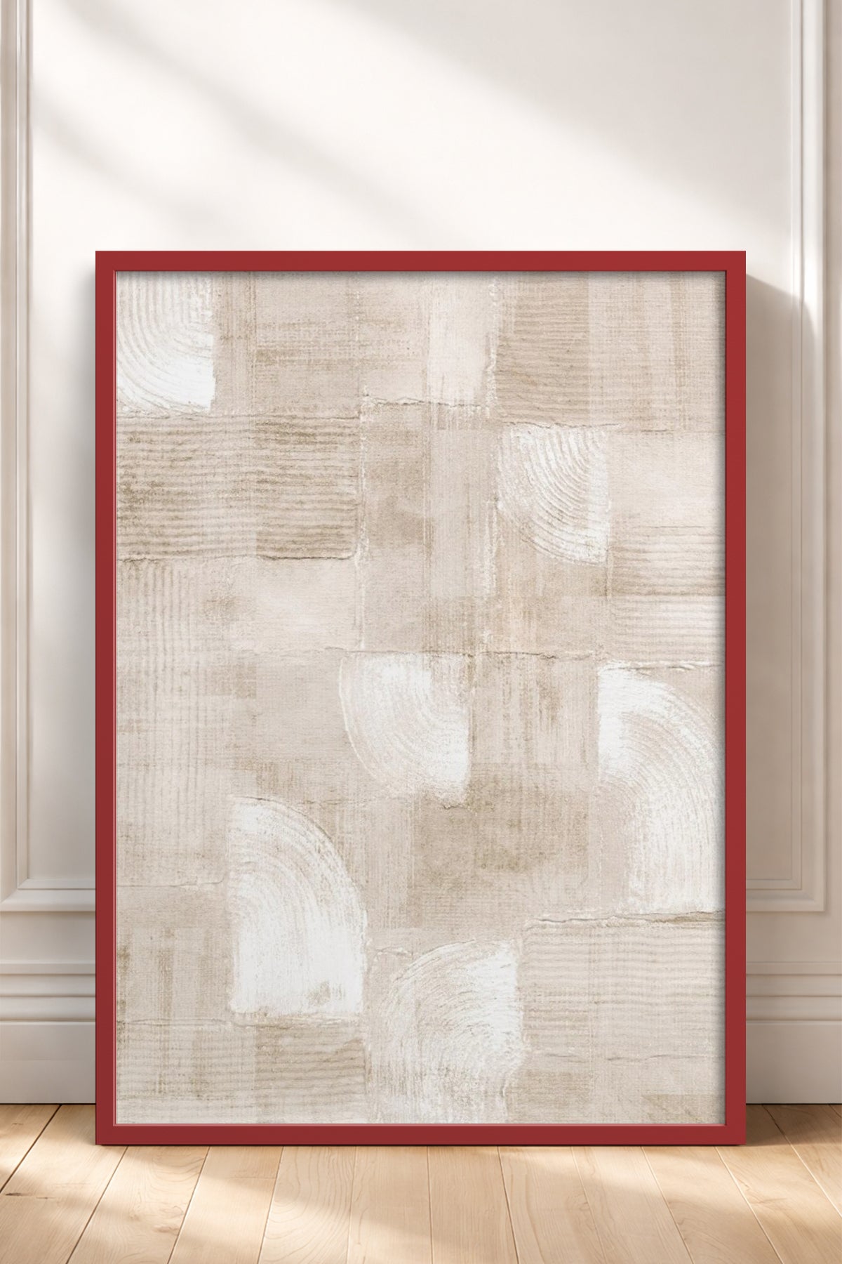 HOMEPACK Ahşap Çerçeveli Tablo Çerçeveli Poster Sanatsal Modern Duvar Dekoru BEK-8339