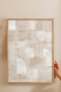 HOMEPACK Ahşap Çerçeveli Tablo Çerçeveli Poster Sanatsal Modern Duvar Dekoru BEK-8339