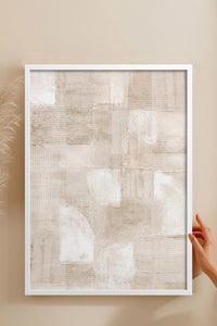 HOMEPACK Ahşap Çerçeveli Tablo Çerçeveli Poster Sanatsal Modern Duvar Dekoru BEK-8339