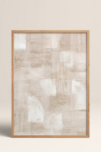 HOMEPACK Ahşap Çerçeveli Tablo Çerçeveli Poster Sanatsal Modern Duvar Dekoru BEK-8339
