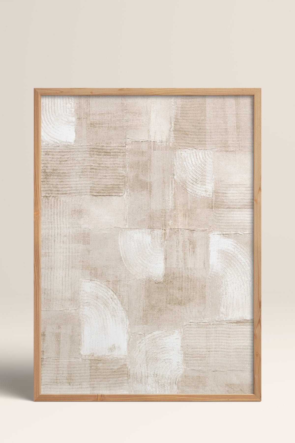 HOMEPACK Ahşap Çerçeveli Tablo Çerçeveli Poster Sanatsal Modern Duvar Dekoru BEK-8339
