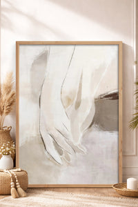 HOMEPACK Ahşap Çerçeveli Tablo Çerçeveli Poster Sanatsal Modern Duvar Dekoru BEK-8340