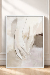 HOMEPACK Ahşap Çerçeveli Tablo Çerçeveli Poster Sanatsal Modern Duvar Dekoru BEK-8340