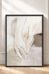 HOMEPACK Ahşap Çerçeveli Tablo Çerçeveli Poster Sanatsal Modern Duvar Dekoru BEK-8340