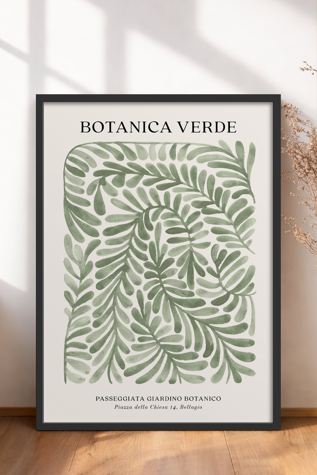 HOMEPACK Ahşap Çerçeveli Tablo Çerçeveli Poster Sanatsal Modern Duvar Dekoru BEK-8342