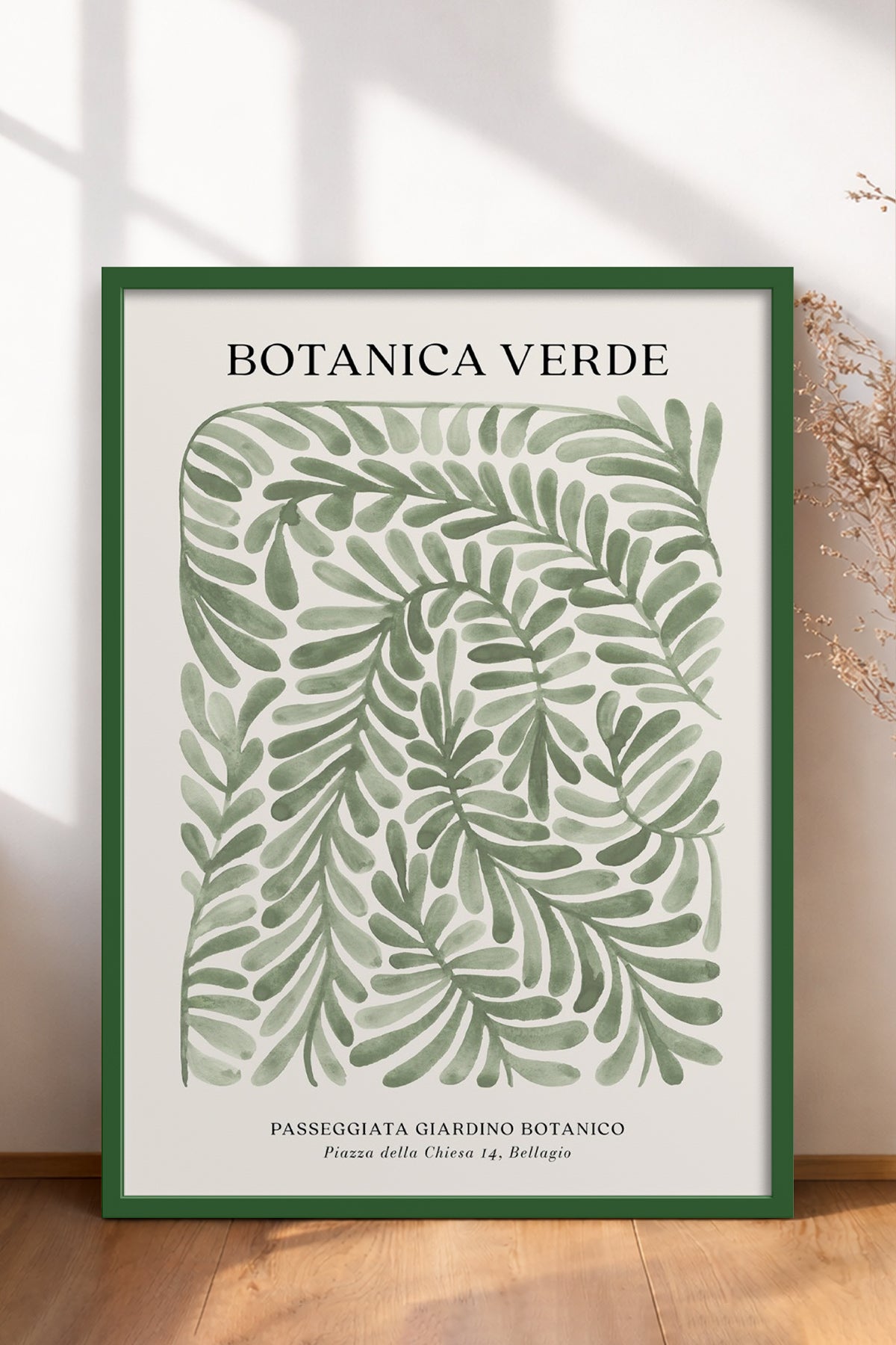 HOMEPACK Ahşap Çerçeveli Tablo Çerçeveli Poster Sanatsal Modern Duvar Dekoru BEK-8342