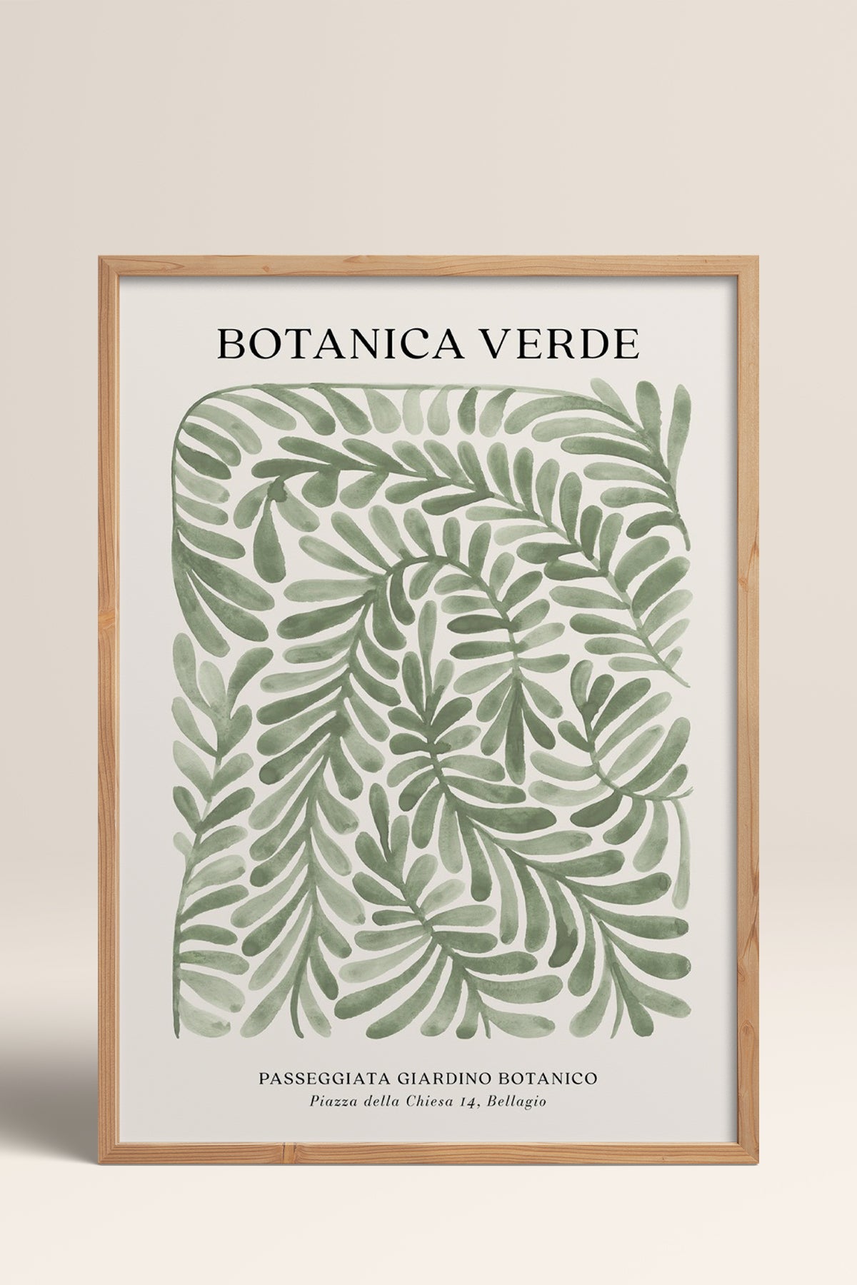 HOMEPACK Ahşap Çerçeveli Tablo Çerçeveli Poster Sanatsal Modern Duvar Dekoru BEK-8342