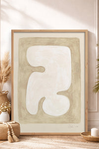 HOMEPACK Ahşap Çerçeveli Tablo Çerçeveli Poster Sanatsal Modern Duvar Dekoru BEK-8345