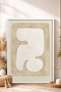 HOMEPACK Ahşap Çerçeveli Tablo Çerçeveli Poster Sanatsal Modern Duvar Dekoru BEK-8345