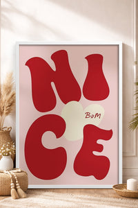 HOMEPACK Ahşap Çerçeveli Tablo Çerçeveli Poster Sanatsal Modern Duvar Dekoru BEK-8346