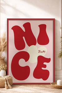 HOMEPACK Ahşap Çerçeveli Tablo Çerçeveli Poster Sanatsal Modern Duvar Dekoru BEK-8346
