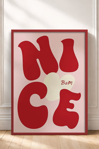 HOMEPACK Ahşap Çerçeveli Tablo Çerçeveli Poster Sanatsal Modern Duvar Dekoru BEK-8346