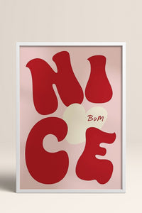 HOMEPACK Ahşap Çerçeveli Tablo Çerçeveli Poster Sanatsal Modern Duvar Dekoru BEK-8346