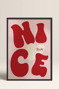 HOMEPACK Ahşap Çerçeveli Tablo Çerçeveli Poster Sanatsal Modern Duvar Dekoru BEK-8346