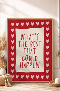 HOMEPACK Ahşap Çerçeveli Tablo Çerçeveli Poster Sanatsal Modern Duvar Dekoru BEK-8347