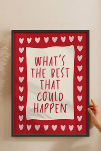 HOMEPACK Ahşap Çerçeveli Tablo Çerçeveli Poster Sanatsal Modern Duvar Dekoru BEK-8347