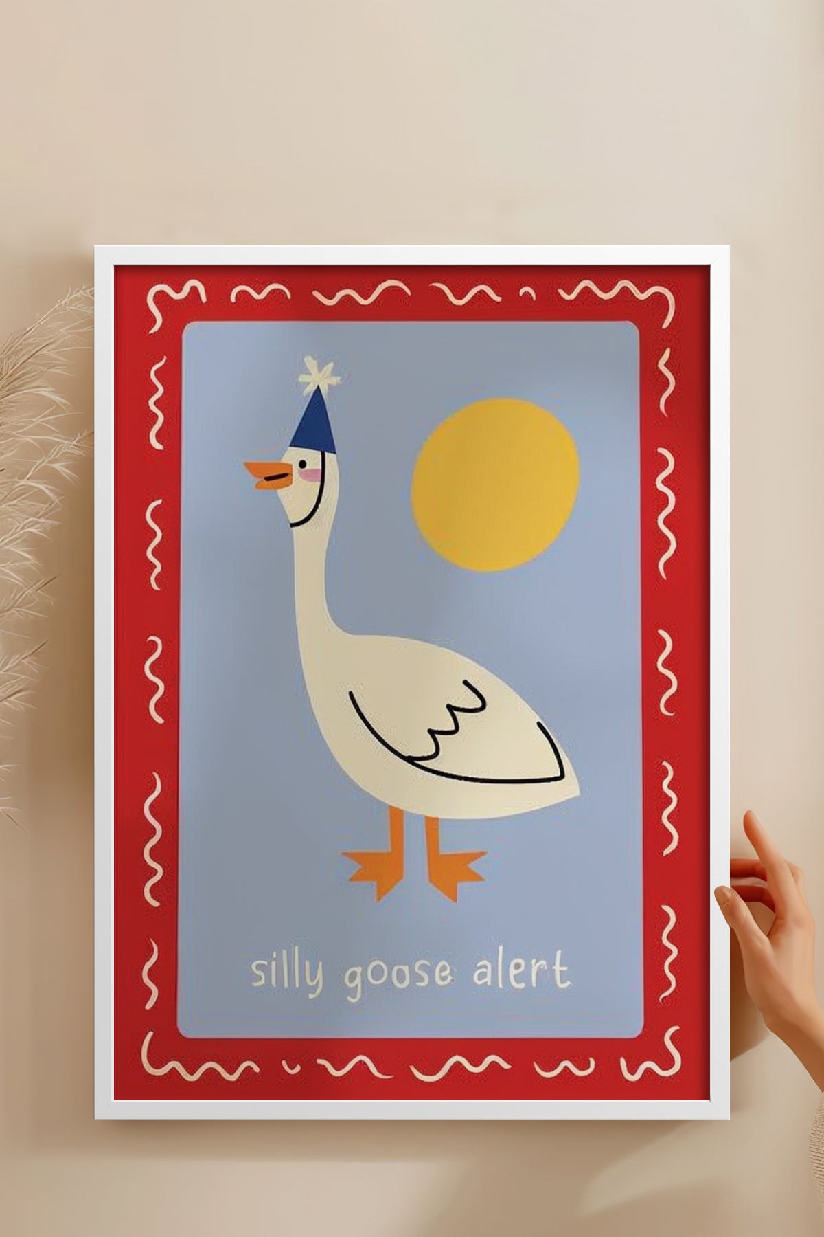 HOMEPACK Ahşap Çerçeveli Tablo Çerçeveli Poster Sanatsal Modern Duvar Dekoru BEK-8349