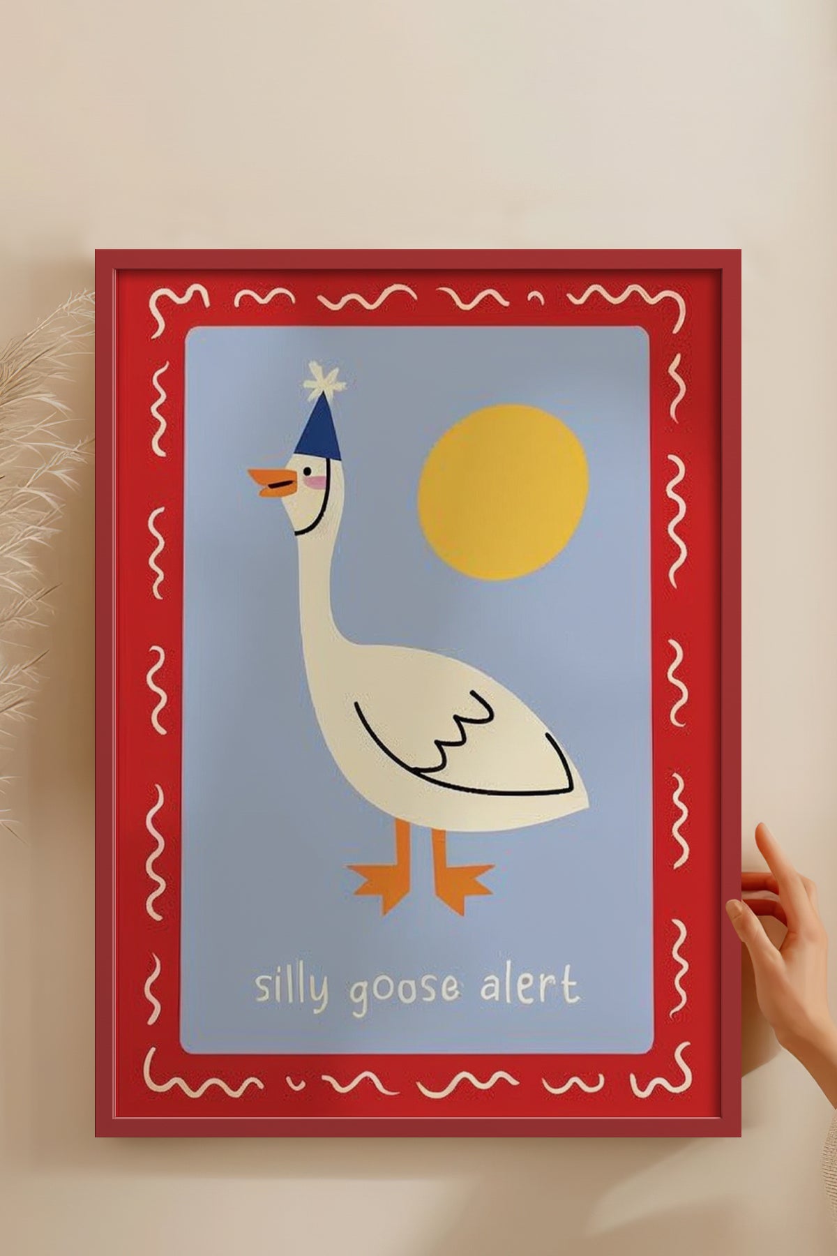 HOMEPACK Ahşap Çerçeveli Tablo Çerçeveli Poster Sanatsal Modern Duvar Dekoru BEK-8349