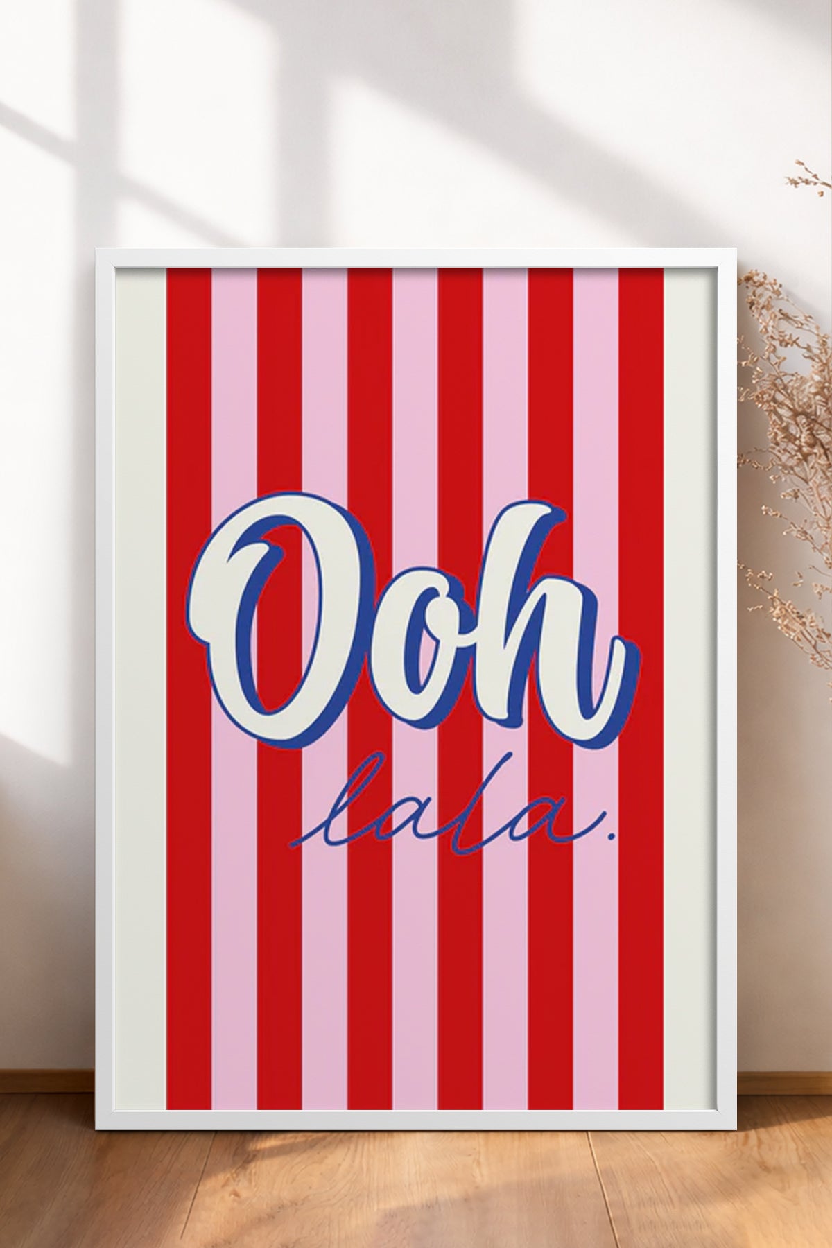 HOMEPACK Ahşap Çerçeveli Tablo Çerçeveli Poster Sanatsal Modern Duvar Dekoru BEK-8352