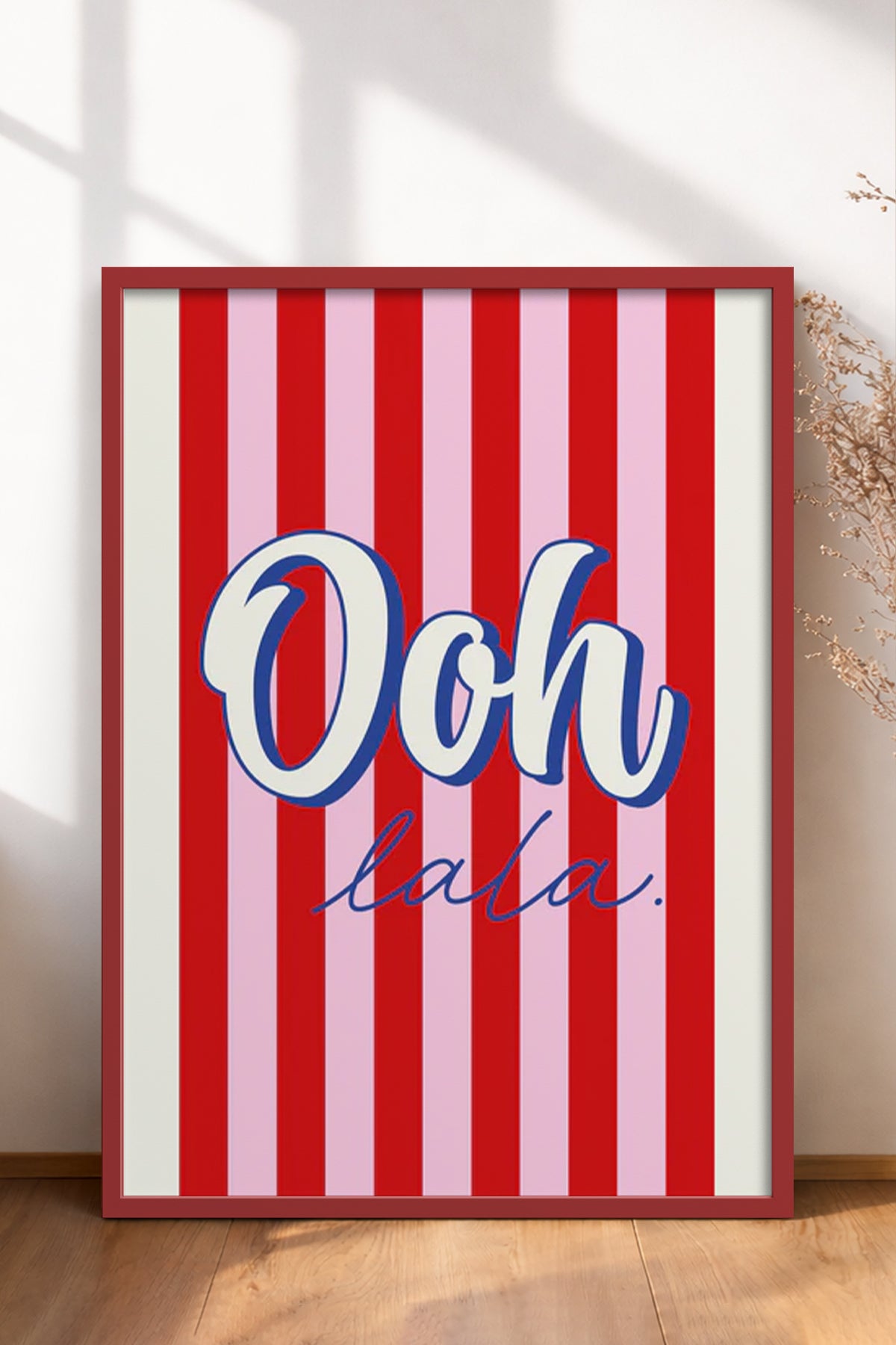 HOMEPACK Ahşap Çerçeveli Tablo Çerçeveli Poster Sanatsal Modern Duvar Dekoru BEK-8352