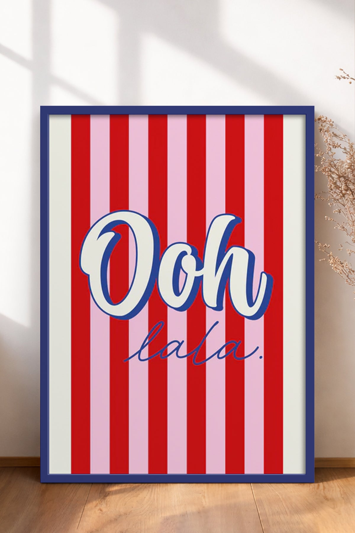 HOMEPACK Ahşap Çerçeveli Tablo Çerçeveli Poster Sanatsal Modern Duvar Dekoru BEK-8352