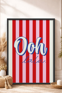HOMEPACK Ahşap Çerçeveli Tablo Çerçeveli Poster Sanatsal Modern Duvar Dekoru BEK-8352