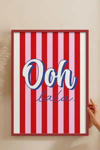 HOMEPACK Ahşap Çerçeveli Tablo Çerçeveli Poster Sanatsal Modern Duvar Dekoru BEK-8352