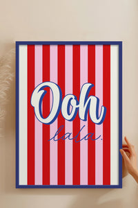 HOMEPACK Ahşap Çerçeveli Tablo Çerçeveli Poster Sanatsal Modern Duvar Dekoru BEK-8352