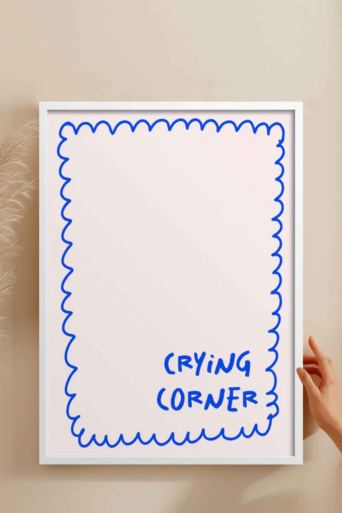 HOMEPACK Ahşap Çerçeveli Tablo Çerçeveli Poster Sanatsal Modern Duvar Dekoru BEK-8357