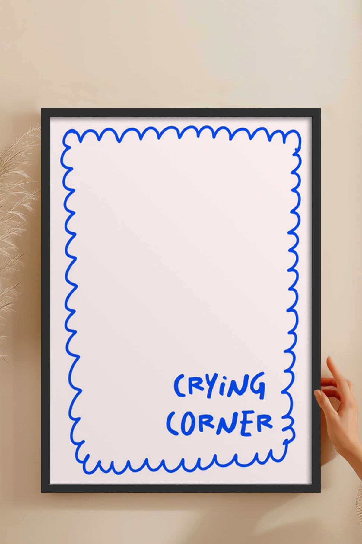 HOMEPACK Ahşap Çerçeveli Tablo Çerçeveli Poster Sanatsal Modern Duvar Dekoru BEK-8357