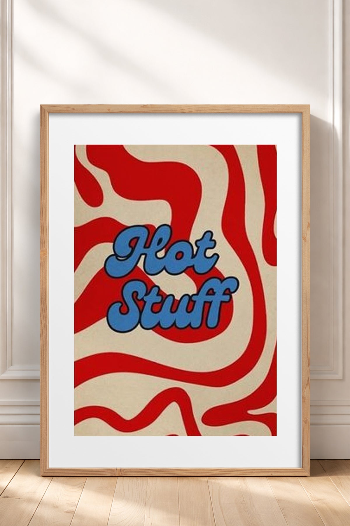 HOMEPACK Ahşap Çerçeveli Tablo Çerçeveli Poster Sanatsal Modern Duvar Dekoru BEK-8360